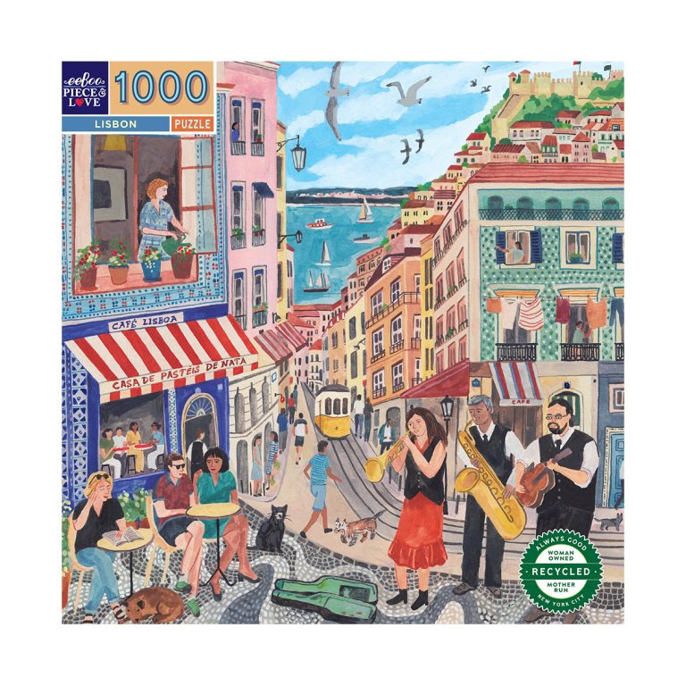 eeBoo – Puzzle 1000 pcs – Lisbon – (EPZTLSB)