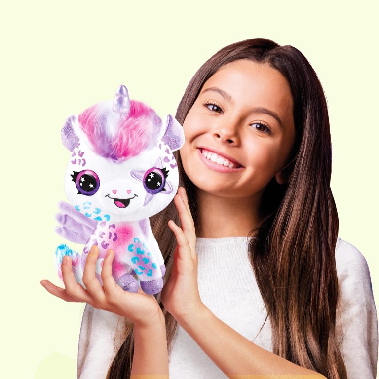 Airbrush Plush – Glow in the Dark Unicorn (1274)