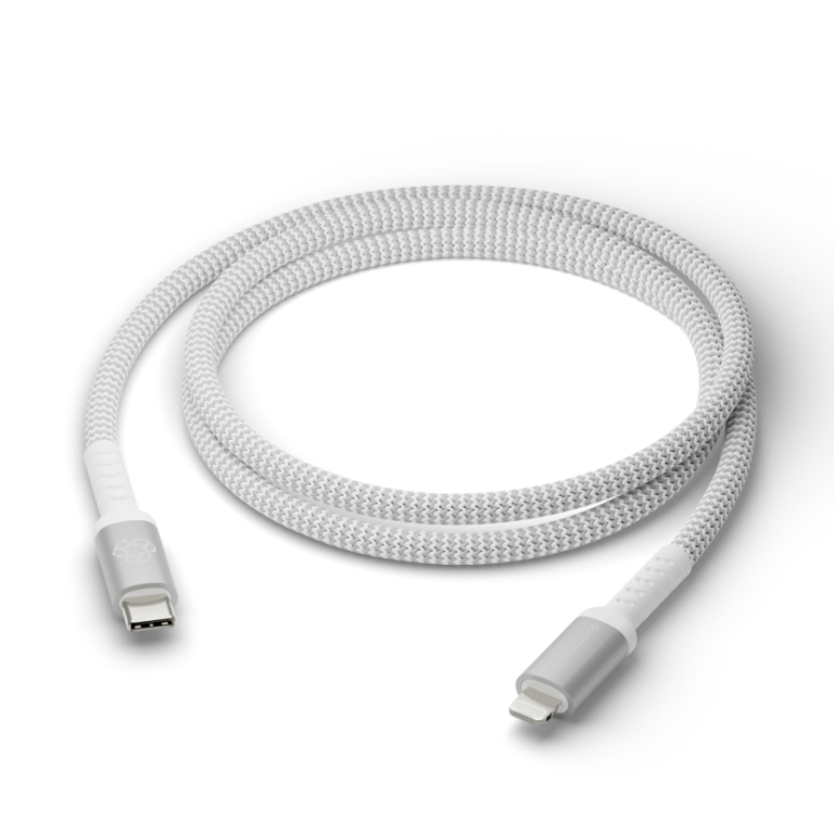 dbramante1928 – Re-Charge BRD Cable – USB-C to Lightning, 1.2m – White