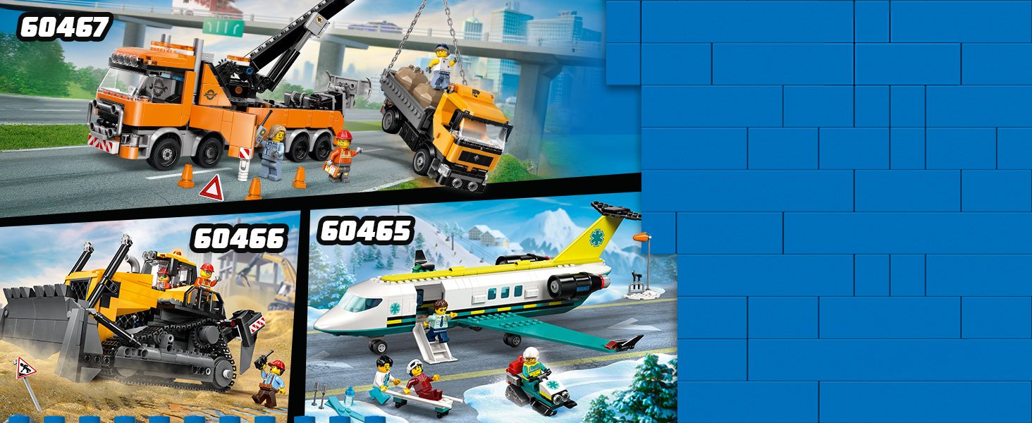 LEGO - LEGO City - Yellow Bulldozer (60466)