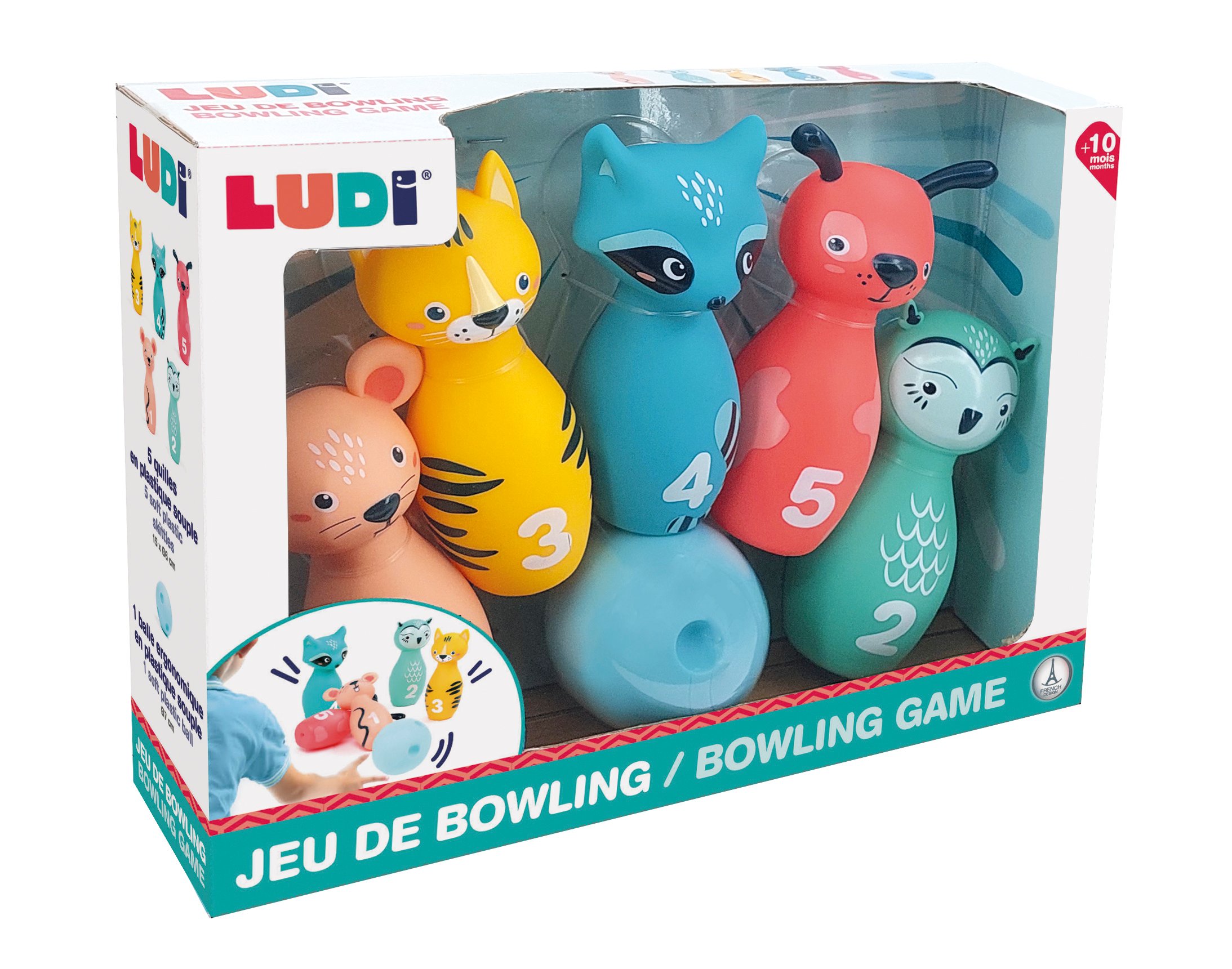 Ludi - Bowling Game - Animal - (LU30136)