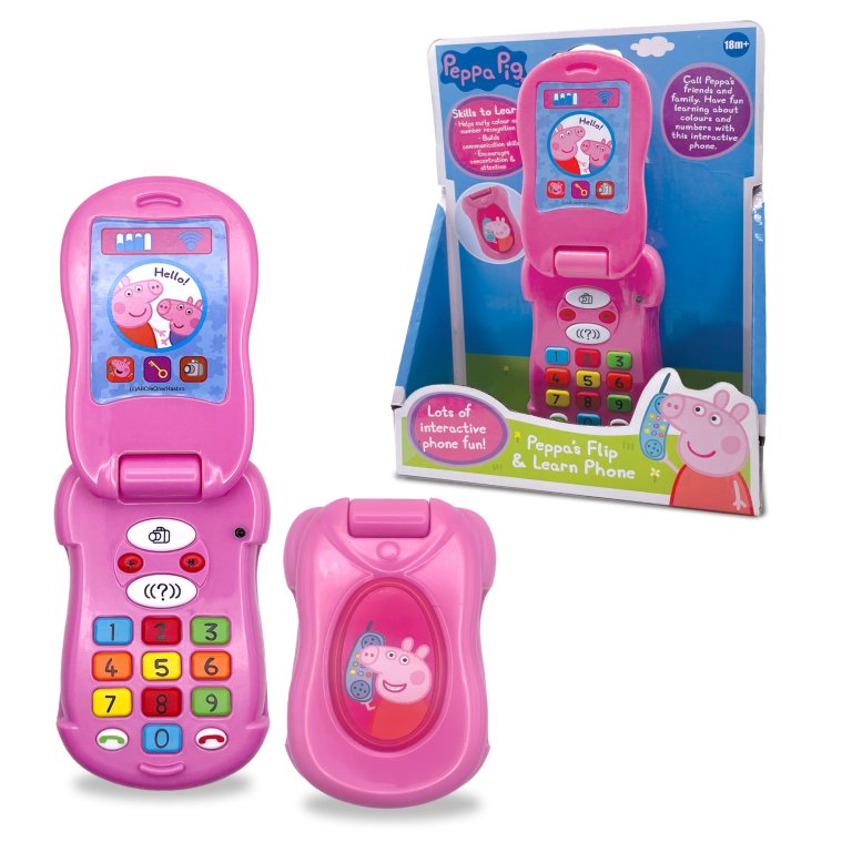 Peppa Pig – Flip Phone (DK/SE/NO/FI) (PP064L)