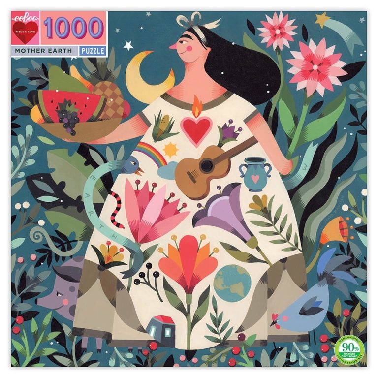eeBoo – Puzzle – Mother Earth, 1000 pc (EPZTMOE)