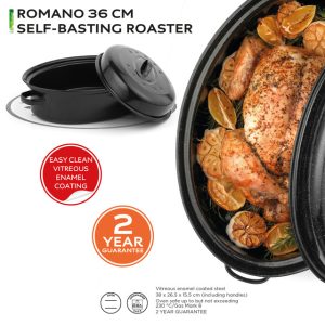 Russell Hobbs CW114911EU Romano 36cm Roaster & Lid