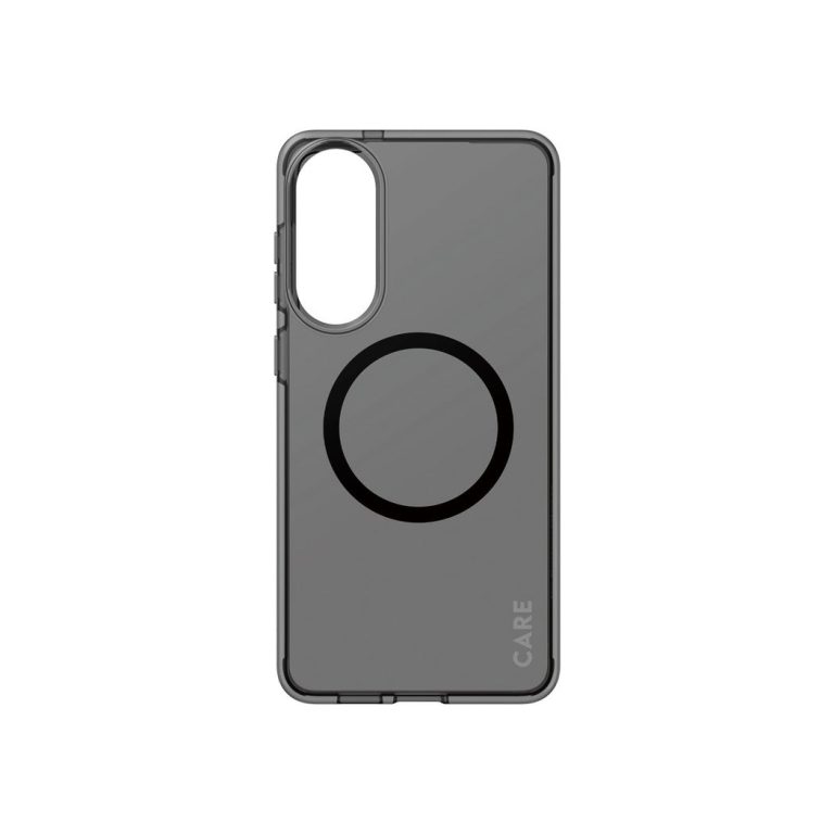 CARE by PanzerGlass – Flagship Case Urban Combat Smokey m. Sort Qi Compatible Samsung S25 Edge