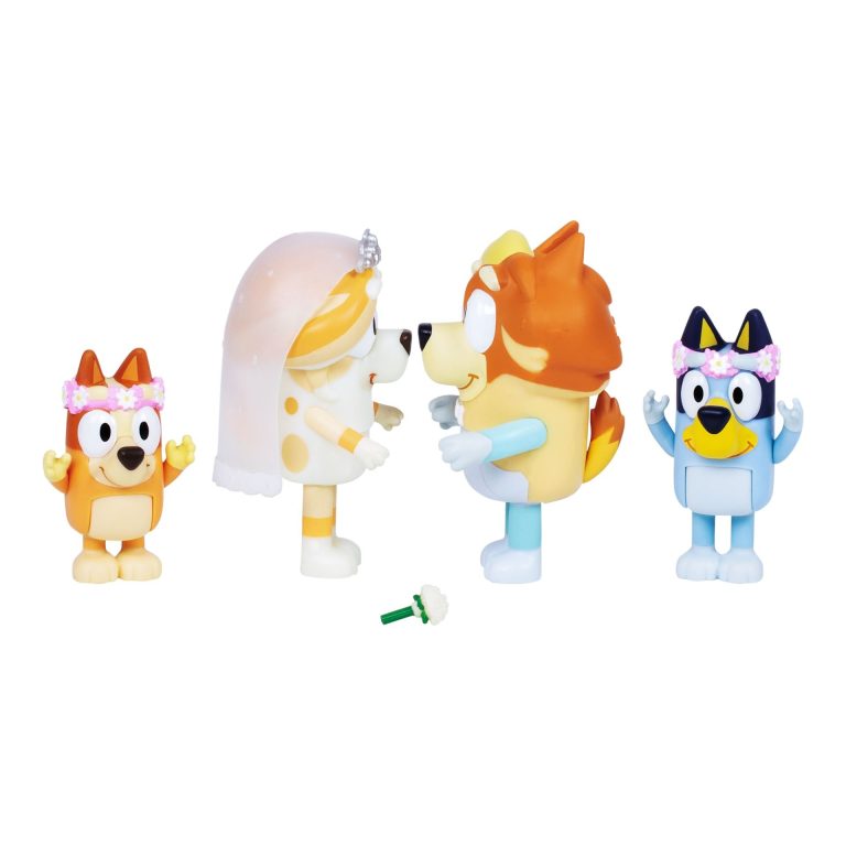 Bluey – Figure 4pk Special Set-Wedding (90268)