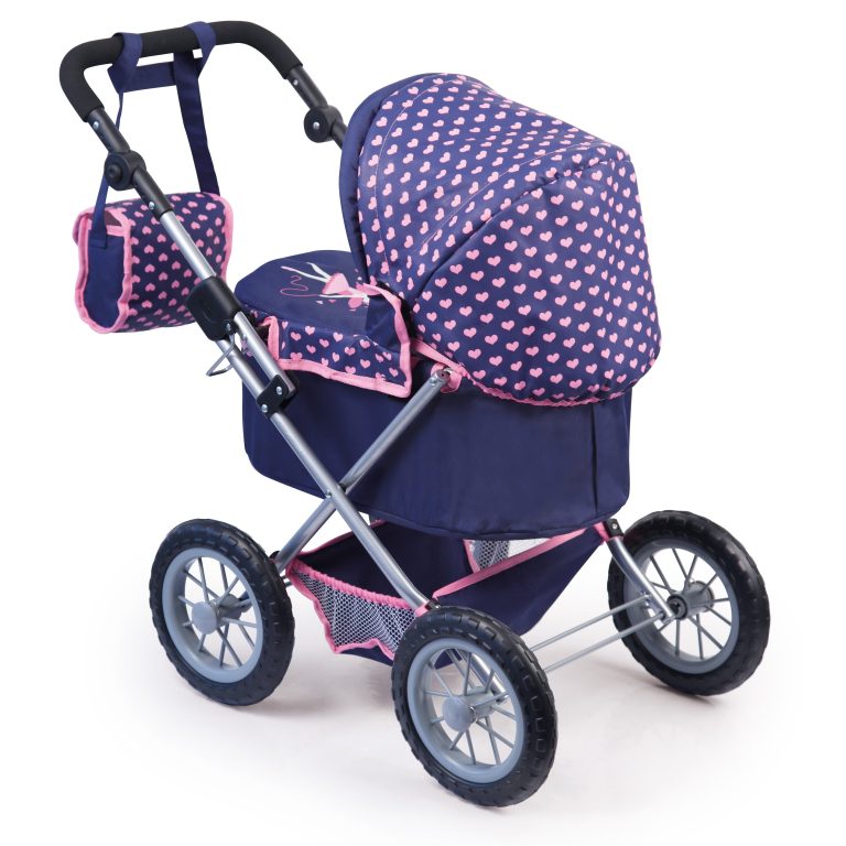 Bayer – Dolls Pram – Trendy – Navy (13052AA)