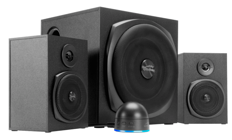 Speedlink – GRAVITY LT 2.1 Subwoofer System, black