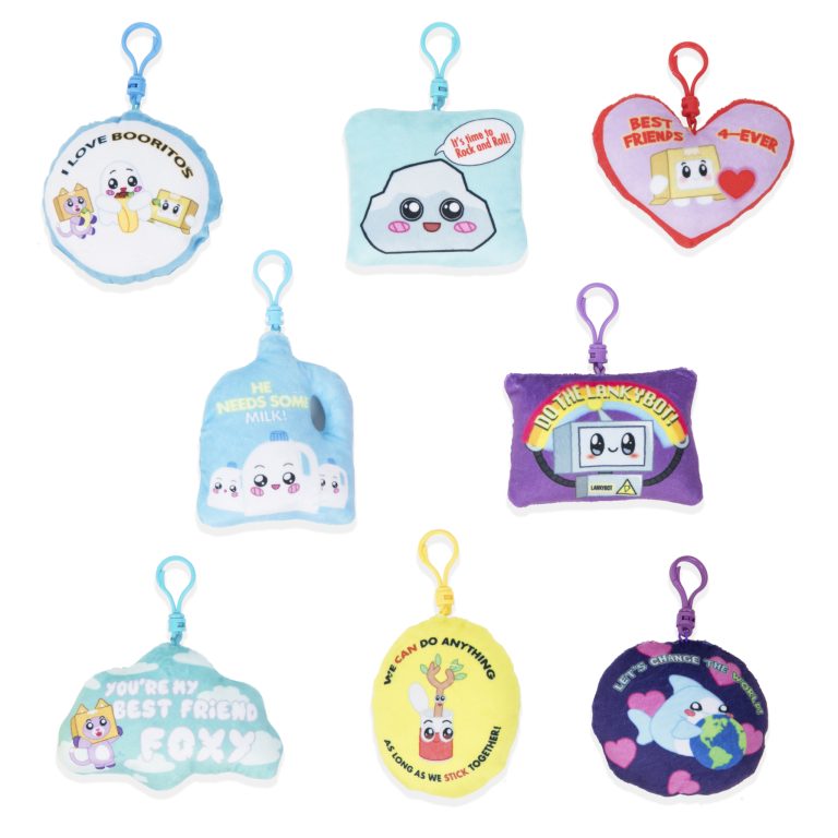 Lankybox – Mystery Clip on Plush Assorted (20132)