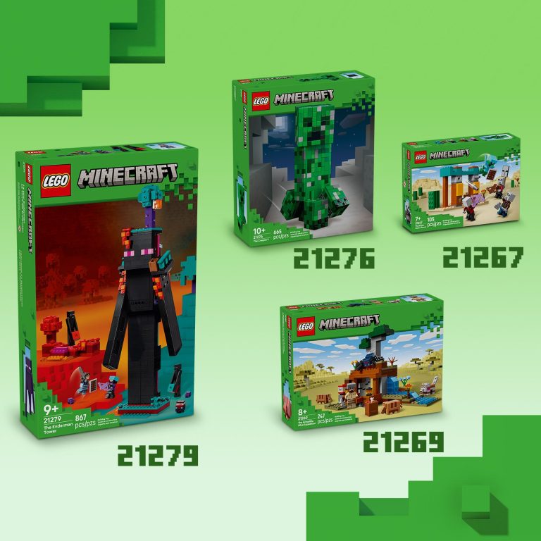 LEGO – Minecraft – The Pillager Outpost and Ravager (21278)