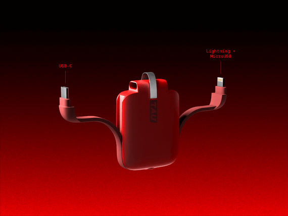 TAU Powerbank - Mars Red