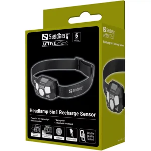 Sandberg - Headlamp 5in1 Recharge Sensor