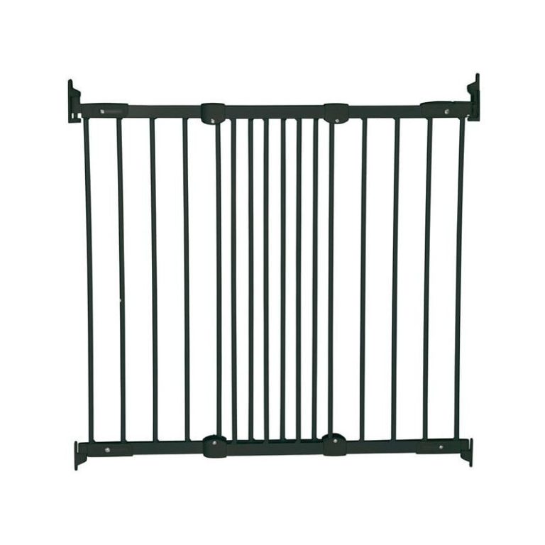 BabyDan – Safety Gate – Flexi Fit metal Black – 67-105,5 cm (55116-2600-10)