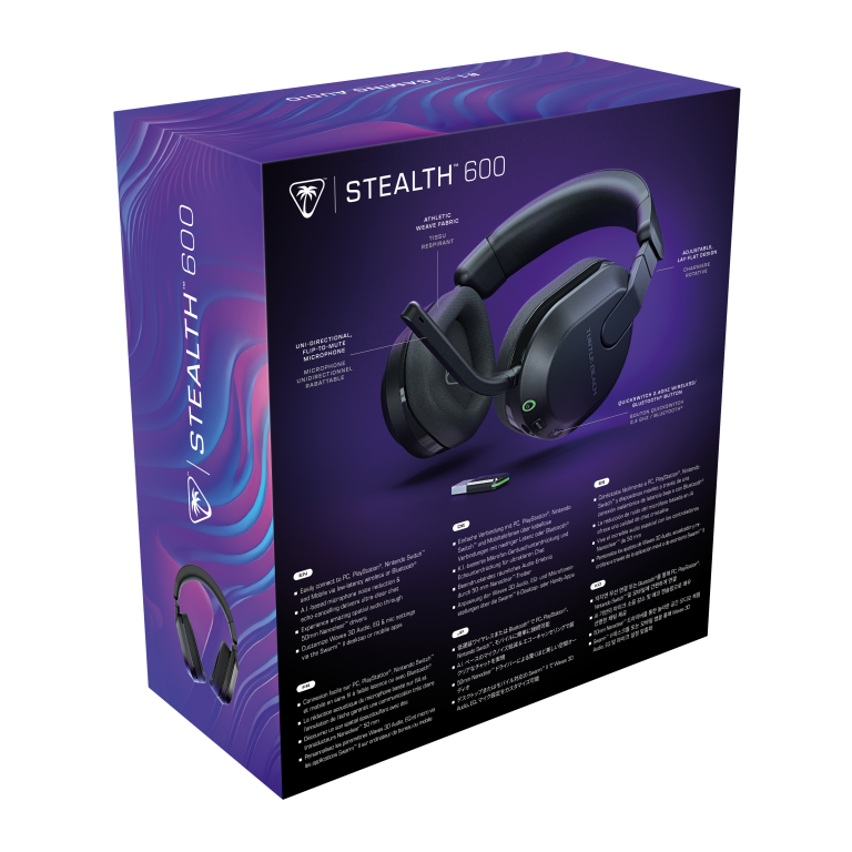 Turtle Beach Stealth 600 GEN3 Wireless Headset – Black PS5/PS4/Switch/PC