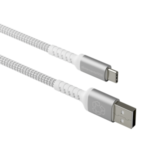 dbramante1928 - Re-Charge Pro Braided Cable - USB-A to USB-C, 1.2m - White