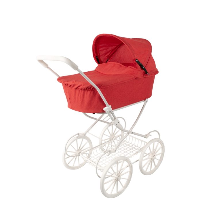 Trille – Doll Pram, Classic in Red (20-44KLAS-R)