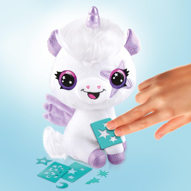 Airbrush Plush – Glow in the Dark Unicorn (1274)