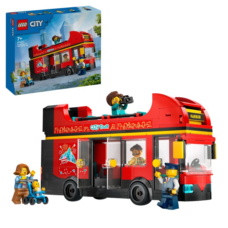 LEGO City – Red Double-Decker Sightseeing Bus (60407)