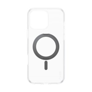 CARE by PanzerGlass - Case - Transparent w. Black MagSafe - iPhone 16 Pro Max
