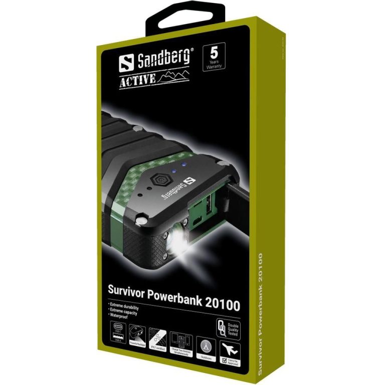 Sandberg – Survivor Powerbank 20100