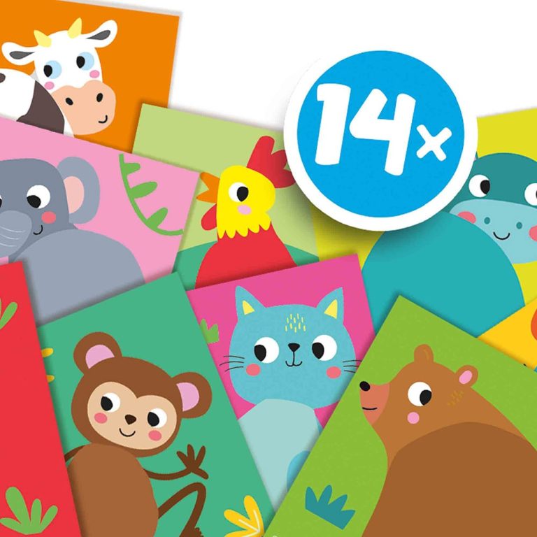 SES Creative – My first – Sticking Animal Tails – (S14403)