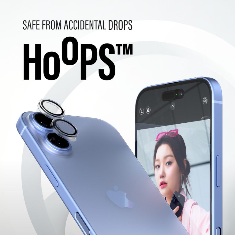 PanzerGlass – Hoops Lens Protector – iPhone 16/iPhone 16 Plus – Transparrent