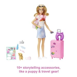 Barbie -Travel Set With Puppy (HJY18)