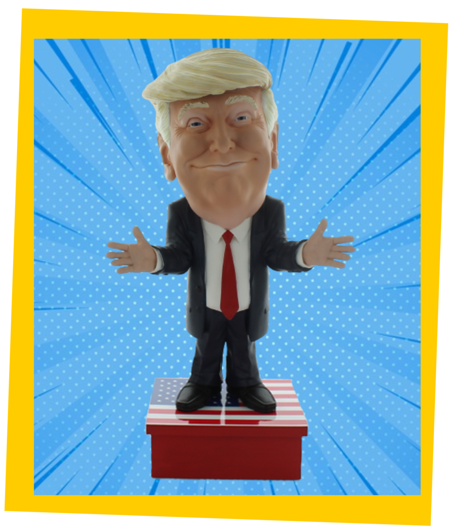 Donald Trump 20cm PVC