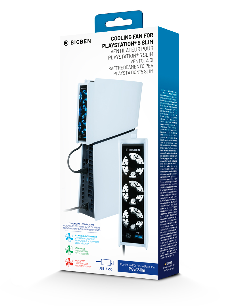 Nacon Cooling Fan White/Black PS5 Slim