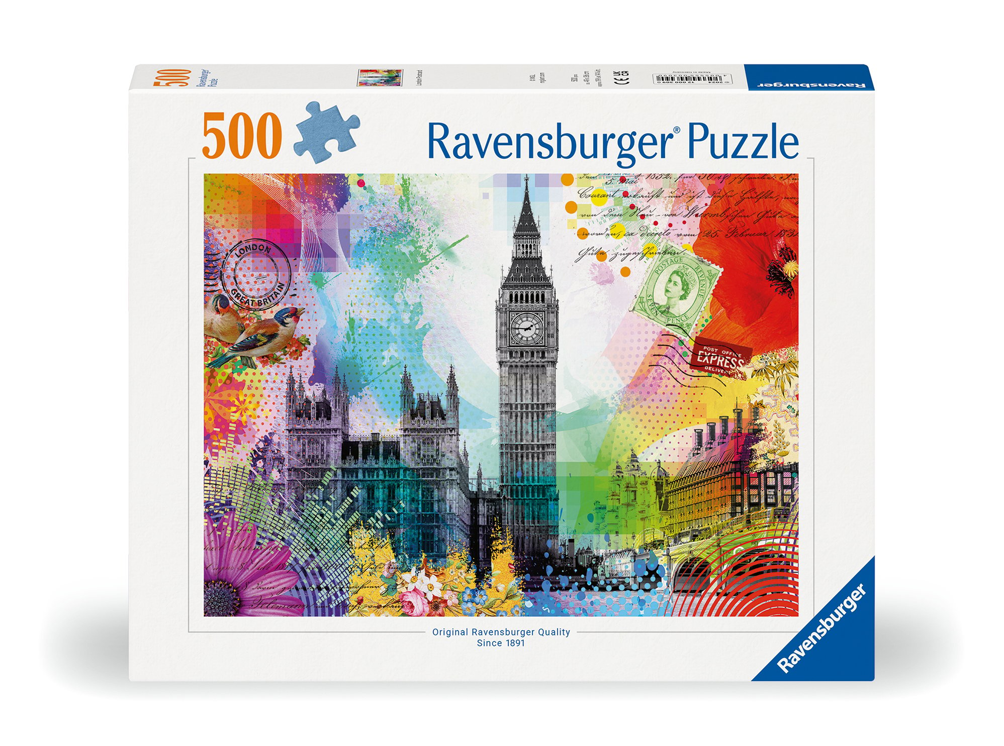 Ravensburger - Puzzle London Postcard 500p (12000309)
