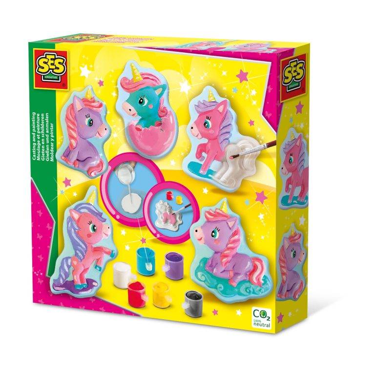 SES Creative – Casting and Painting – Baby Unicorns – (S01341)