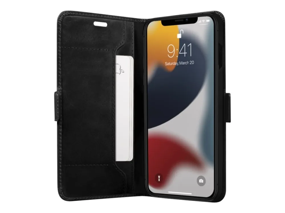 dbramante1928 - Copenhagen Slim Flip Case - iPhone 13 Pro - Black