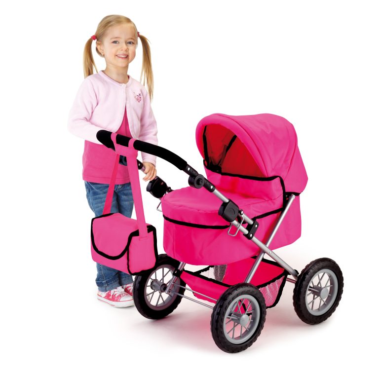 Bayer – Dolls Pram – Trendy – Pink (13029AA)