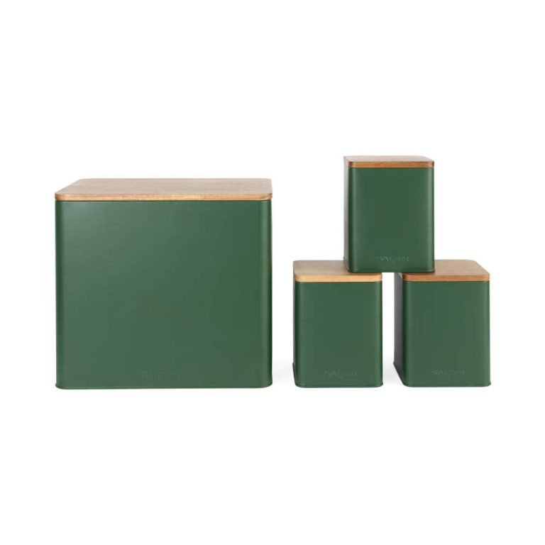 Salter BW12900G Toronto 4-Piece Countertop Set, Green