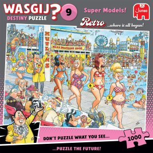 Wasgij - Retro Destiny - #9 Super Models! (1000 pieces) (1110100503)