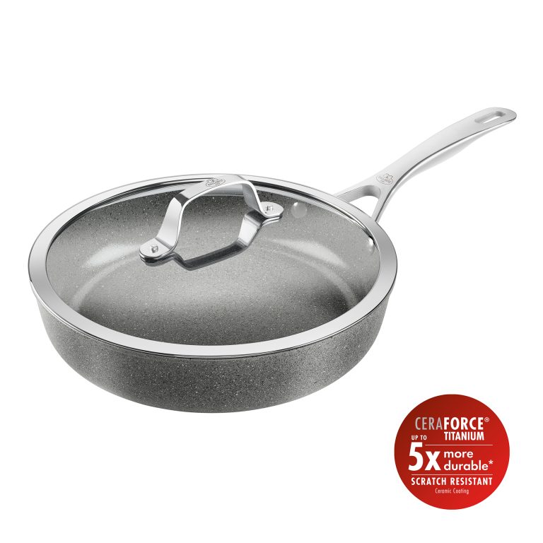 Ballarini – Salina Ceramic Saute Pan with Lid – 28 cm