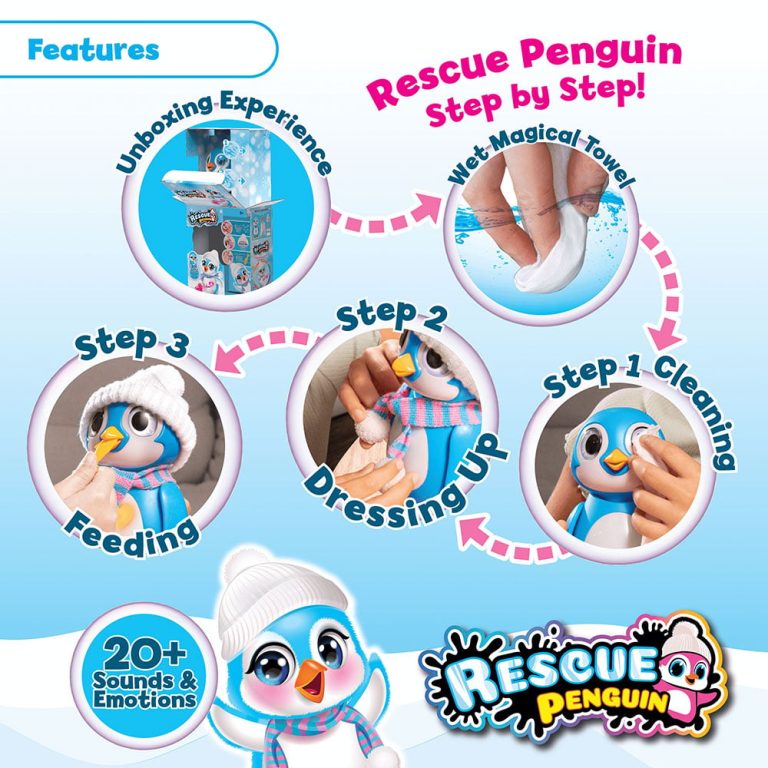 Silverlit – Rescue Penguin – Blue (88652)