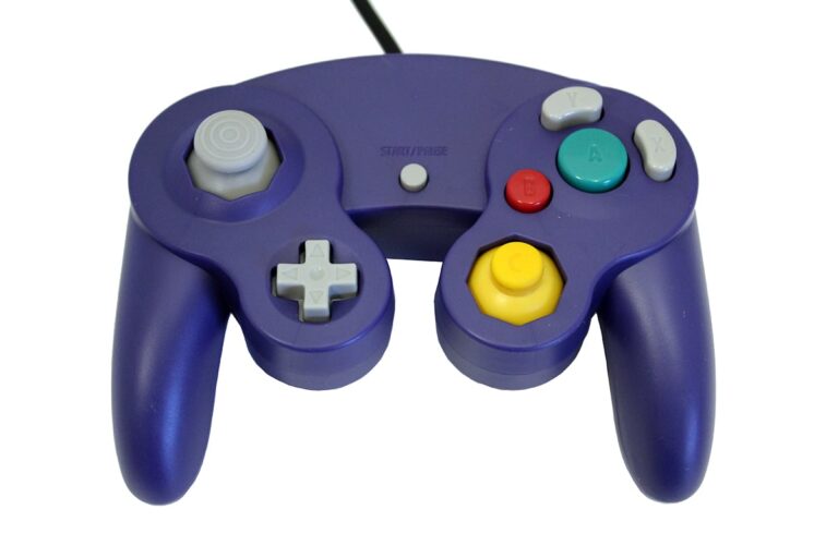Gamecube Controller Purple USB for PC…