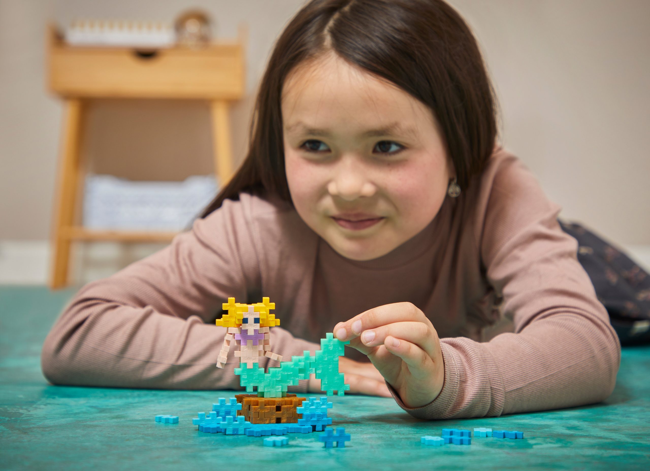 Plus-Plus - Little Mermaid / 100 pcs Tube (4313)