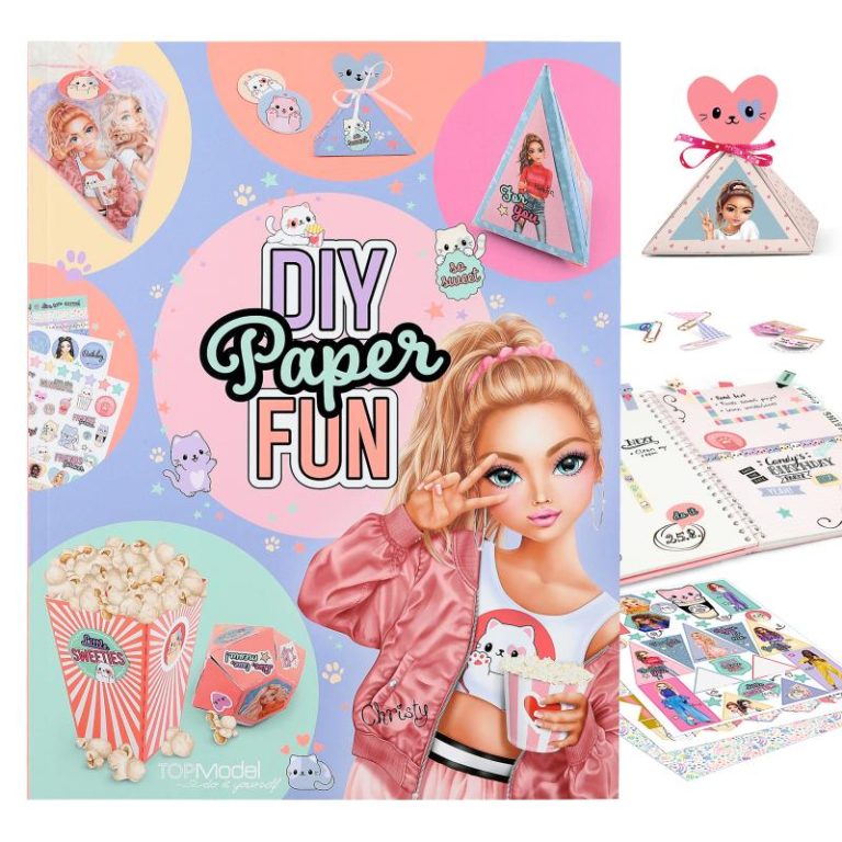 TOPModel – DIY Paper Fun Book CUTIE STAR – (412581)