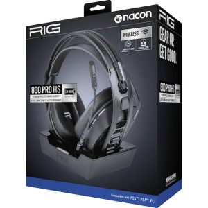 Nacon - Rig Wireless Headset 800 Pro HS - Black