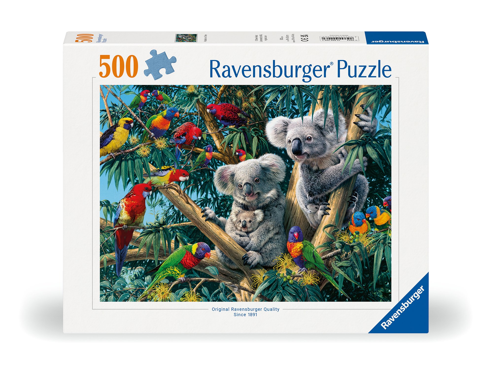 Ravensburger - Puzzle Koalas In A Tree 500p (12000206)