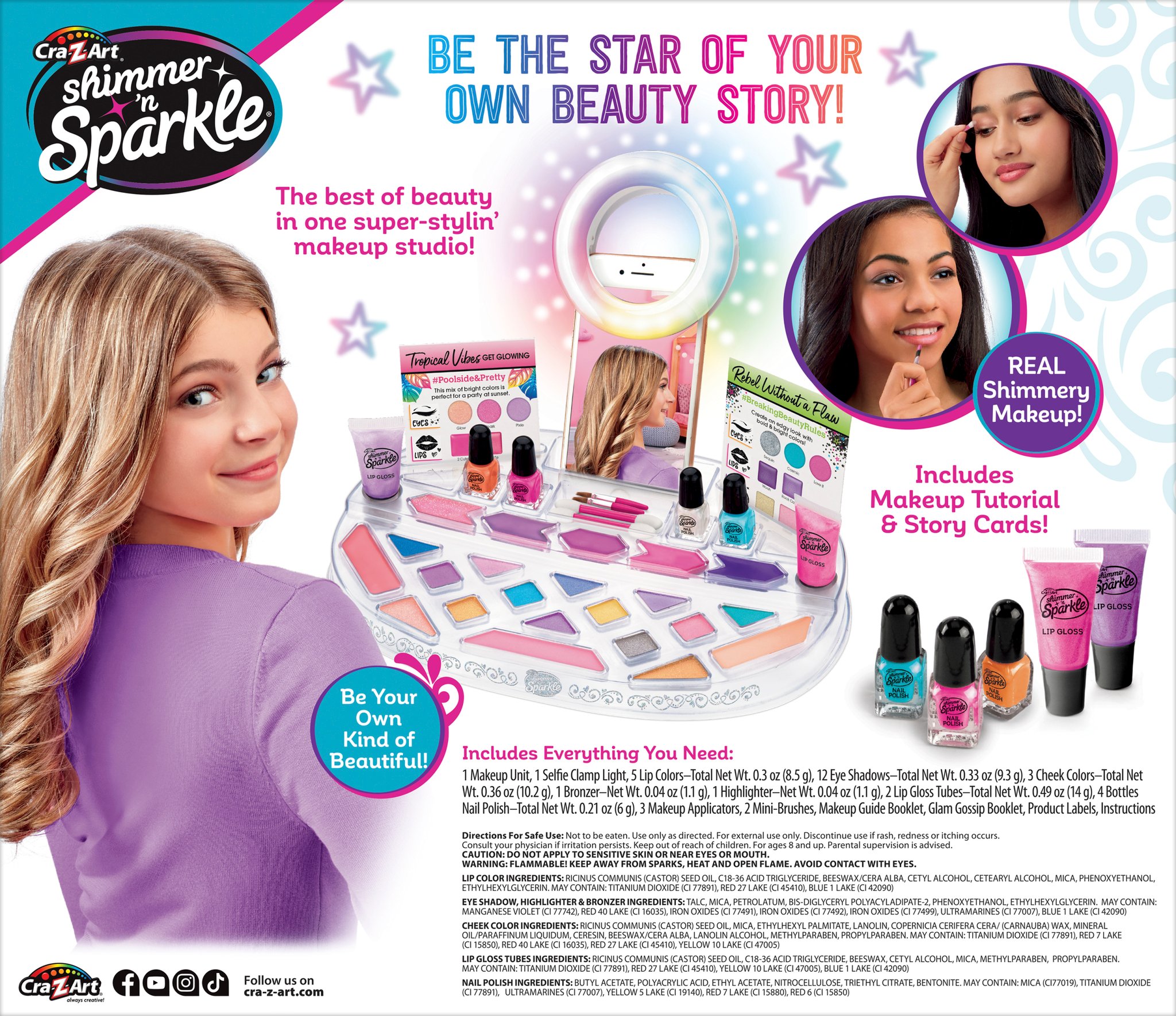 SHIMMER N SPARKLE - LIGHT UP BEAUTY STUDIO (17346)