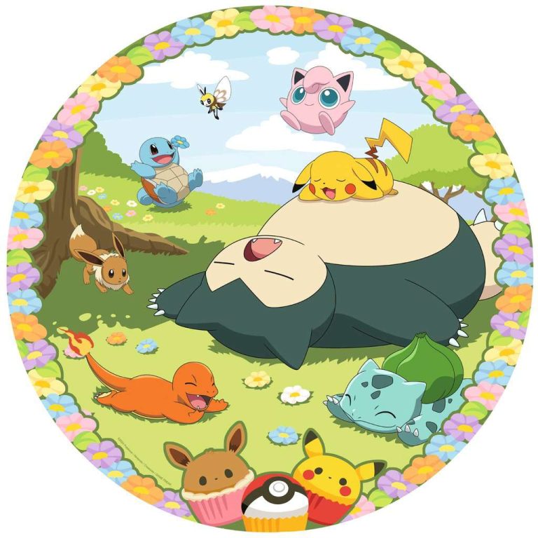 Ravensburger – Puzzle Blooming Pokémon 500p