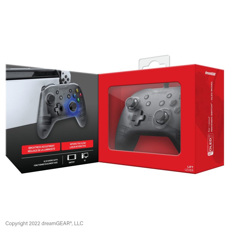 Dreamgear, Shadow Wired Controller For Nintendo Switch & Oled