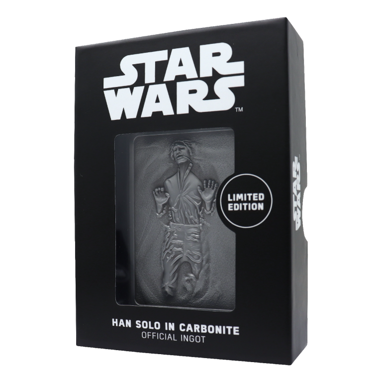 Star Wars Limited Edition Han Solo in Carbonite Ingot