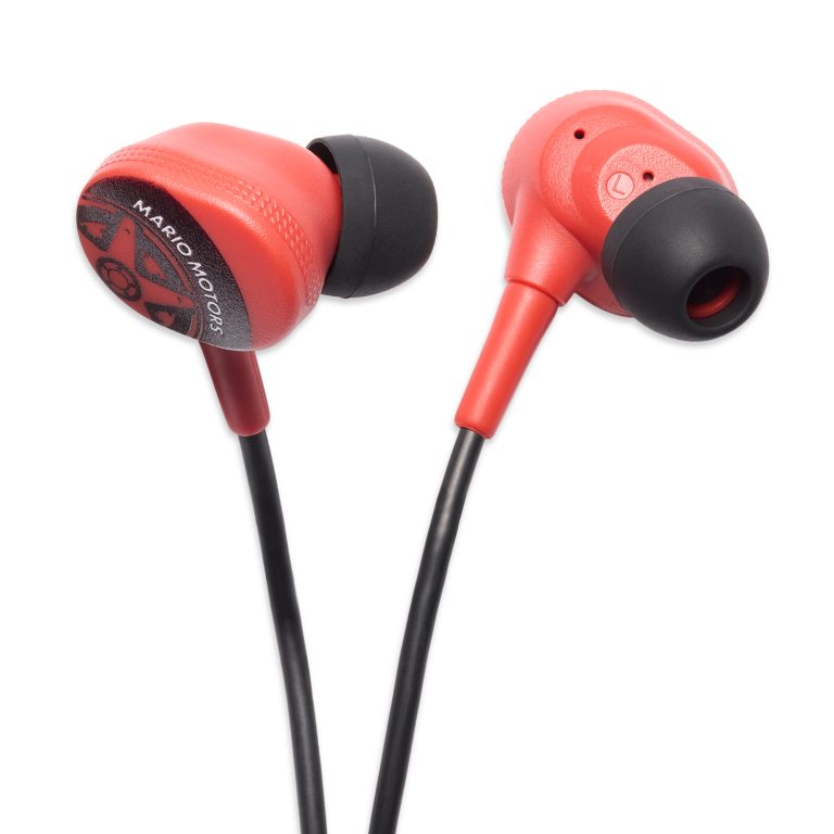 PowerA Wired Earbuds – Mario Kart Motors (Nintendo Switch)