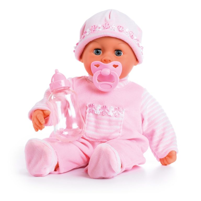Bayer – Doll – First Word Baby soft pink 38cm (93824AA)