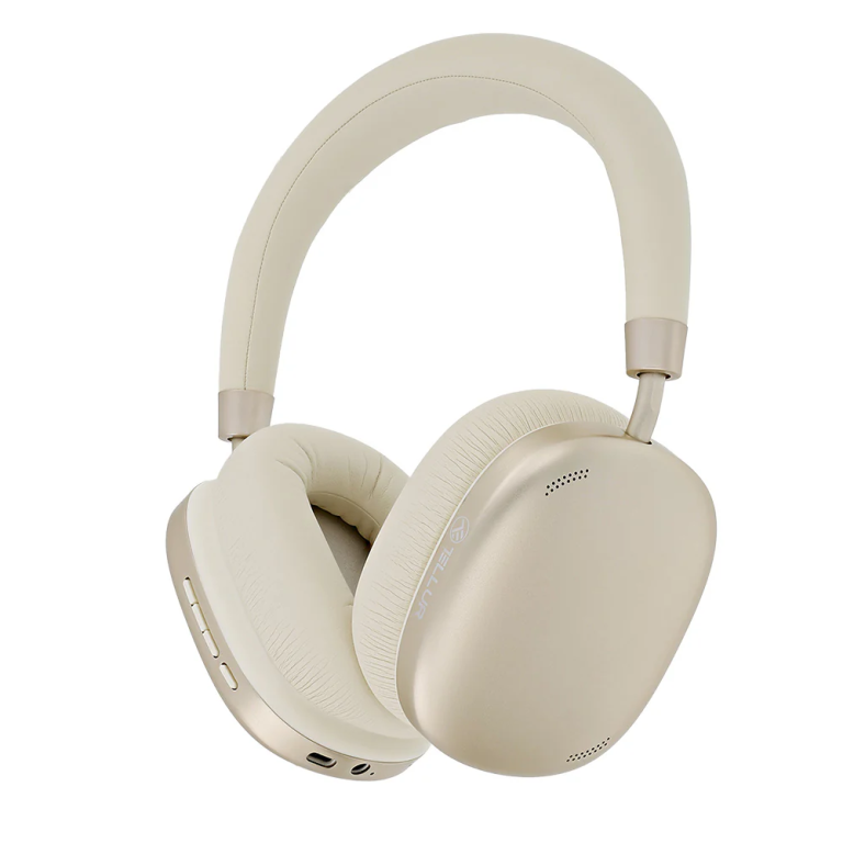 Tellur Shade Bluetooth Over-ear Headphones ANC beige