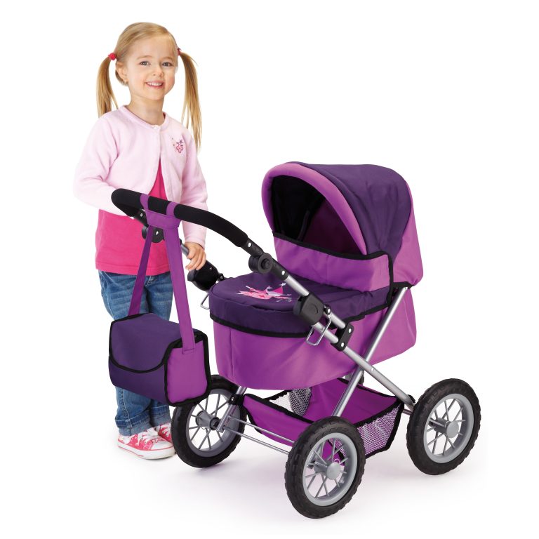 Bayer – Dolls Pram – Trendy – Purple (13012AA)